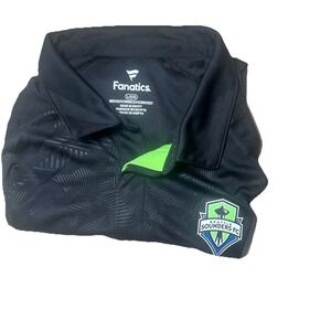 Fanatics Seattle Sounders‎ Polo Shirt Mens Size L Football Soccer Golf Summer